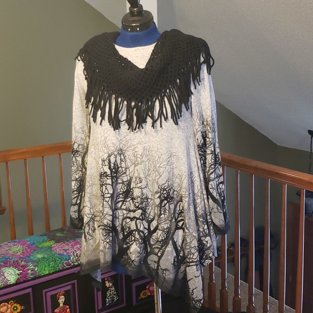 Tunic and Scarf Combo